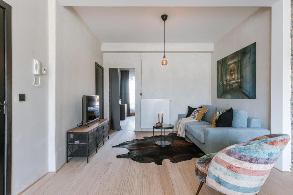 Huswell - Industrial Apartment With Terrace In אנטוורפן מראה חיצוני תמונה