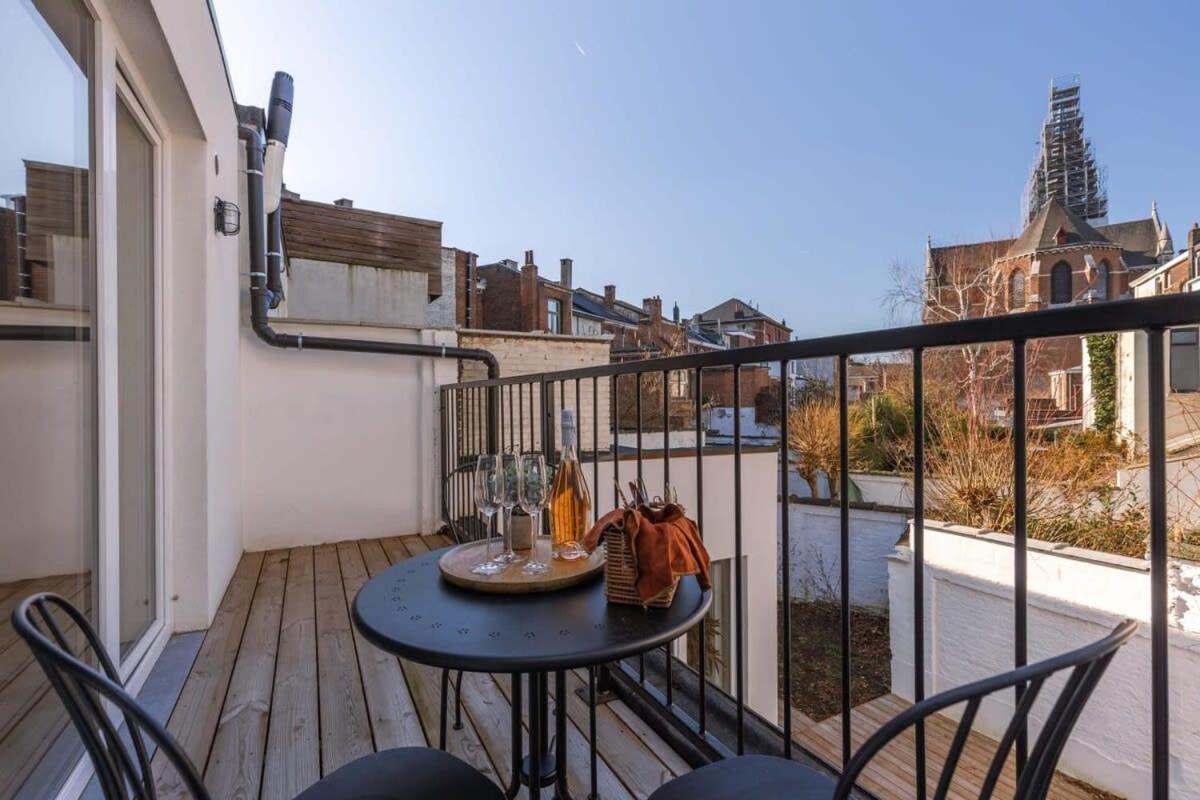 Huswell - Industrial Apartment With Terrace In אנטוורפן מראה חיצוני תמונה